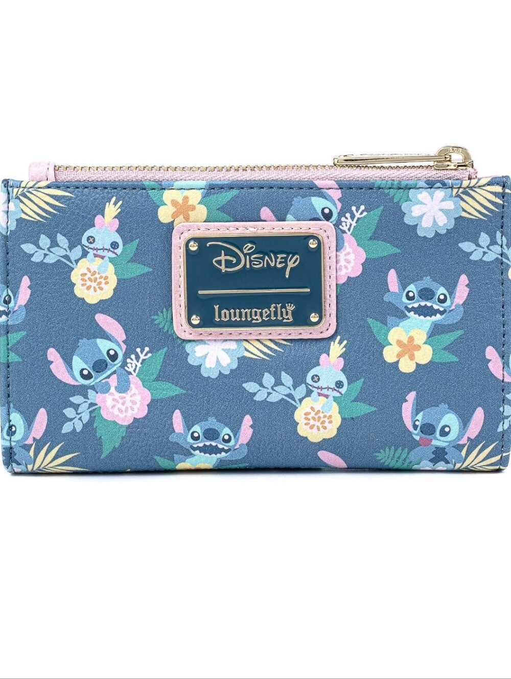 Loungefly Disney Lilo & Stitch Scrump & Stitch Floral Wallet NWT